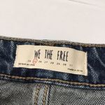 We The Free  Front Zipper Jean Mini Skirt Photo 2