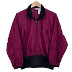 Nike Vintage 90s Maroon Full Zip Windbreaker Sz 6-8 Photo 5