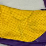 Nba Los Angeles LA Lakers Basketball Yellow Shoulder Strap Hand Bag Womens Purse Photo 4