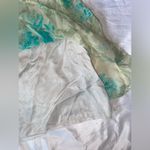 vintage floral cream and blue mini dress with sequins Size M Photo 5