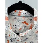 Boden Dachshund Dog Novelty Print button Photo 2