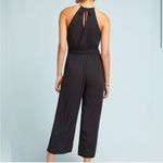 Maeve Anthropolgie Corinna Black Halter Jumpsuit Size XS Photo 1