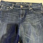 GRACE IN LA  jeans embellished embroidered studded women’s size 30 Photo 2