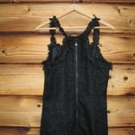 Alexis Revolve  Black Metallic Tweed Mini Dress Photo 5