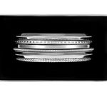 Mixit Solid Bangle Bracelet In Silver Photo 2