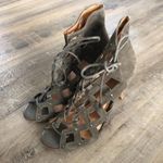 Joie  Cayla Cutout Bootie Studded Caged Heels 36 Photo 2