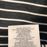 Jones New York  Grayish/Black Stripe Top‎ Size Medium Photo 8