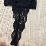Frederick's of Hollywood Vintage  Black Lace Teddy Bodysuit Photo 1