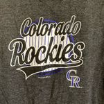 Genuine Merchandise 🌞Colorado Rockies Women’s Gray Short Sleeve Shirt A Photo 4