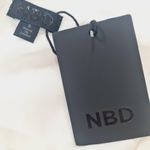 NBD Tere Mini Dress in Ivory Small Photo 6