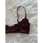 SKIMS Skim Fits Everybody Lace Scoop Bralette Oxblood Size Small Photo 7