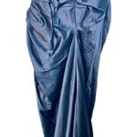 NWT Mandalay Navy Blue One Shoulder Beaded Sequin Evening Gown Dress Womens Sz 8 Photo 7