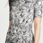 enza costa snakeskin print side knot bodycon mini dress Photo 0