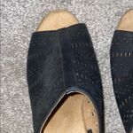 Croft & Barrow Women's Black Slip-On low wedge Shoes 7 Photo 3