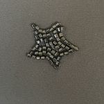 Chaser  Womens Blouse Sz XS Boxy Star Beaded Sequins Baddie Witchy Gothic Vampy Photo 5