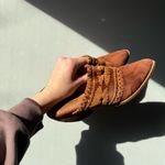 Jeffrey Campbell Vintage Y2K  Brown suede mule clogs with wooden heel 🔥 Photo 1