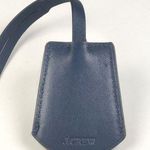J.Crew NWOT Navy Blue Leather Mirror Hang Tag Photo 0