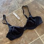 SKIMS Cotton Jersey T-shirt Bra Soot Size 32B Photo 1