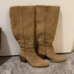 Vince Camuto Tan Suede Knee High Boots 7.5 Photo 0