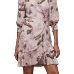 ALLSAINTS All Saint ARI Peggy Dress in Lightweight Floral print tiered ruffle dress, A32 Photo 0