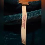 Free People  Velvet Mini Skirt. Deep Teal. US 8/ UK 12 Photo 5