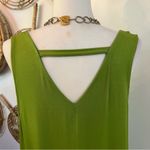 Ava & Viv Green Sleeveless Midi Dress Rayon Spandex Minimalist Resort Wear Sz XL Photo 7