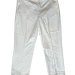 Ralph Lauren  Sport Women’s Size 14 White Cotton Blend Chino Pants Photo 1