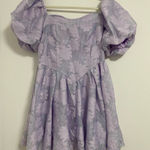 Cloud Ten  Lavender Puff Sleeve women’s Dress Photo 0