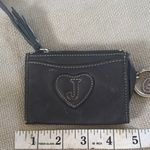 Juicy Couture Black Leather Keychain Wallet Photo 2