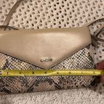Lodis Tan and Brown Snake Print Women's Crossbody Bag Photo 10