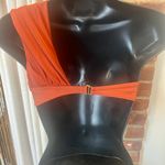 Pretty Little Thing Orange Bathing Suit Top Photo 3