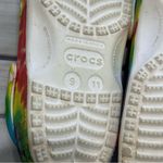 Crocs Classic Adult Rainbow Tye Dye Clogs Sandals Women Size 11 Men Size 9 Photo 7