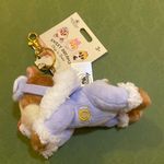 Disney  Chip and Dale Sleeping Key Chain/Bag Charm Purple Photo 3