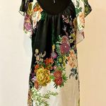 Arden B Floral Ruffle Neck Mini Dress Size Small Photo 0