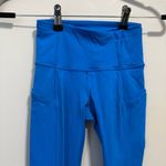 Lululemon  Fast and Free Bright Blue Leggings Size 0 Photo 1
