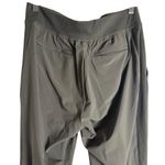 Athleta  Brooklyn Olive Green Mid Rise Pull-On Stretch Ankle Pants Size 4 Photo 6