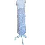 Brandy Melville Ditsy Floral Y2K Vintage Style Midi Skirt Women Small Blue White Photo 10