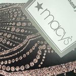 Jump NWT Apparel Sparkle Dress Medium Black Rose Gold Glitter m Photo 6