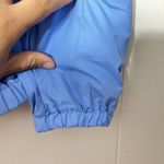 Voyager Women's Reversible Hooded Windbreaker Blue Gray Full Zip Size S EUC Photo 6