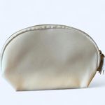 Bride white cosmetic makeup bag or clutch New with tags tassel zipper Photo 1