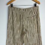 Free People  Marta Yarn Dye Trouser Pants Sz 4 Stripe Wide Leg Cotton Photo 12