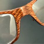 Prada VPR 03H 7BP-101 Honey Brown Chevron 51-16-135 Rectangular Eyeglass Frame Photo 5