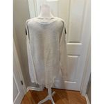 Lane Bryant Women's White Pullover Sweater Size 18 Black Lace Accents Photo 2