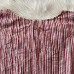 June and Hudson Striped Ruffle Trim Dress Photo 4