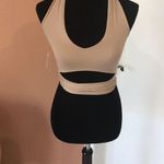 Crop Halter Top Tan Photo 0