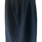 Michael Kors ‎ Black Wool Blend Pencil Skirt Classic Office Workwear Photo 0