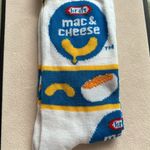 Mac & Cheese Crew Socks White Photo 1