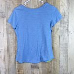 Wrangler Small Crewneck Raw Rolled Hem Neckline Floral Print Short Sleev… Photo 1