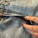 Abercrombie & Fitch  The Loose High Rise Jeans Size 10 10S Short Light Blue Color Photo 5