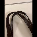 Longaberger Floral Handbag with Stripes Yellow Photo 4